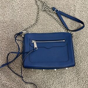 Rebecca Minkoff Blue Leather Crossbody Bag